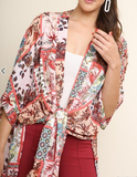 UMGEE Multi Print Long Kimono (S/M, M/L)