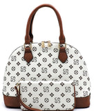 Monogrammed Pattern Purse